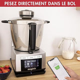 Magimix Cook Expert Conectado - Robot de cocina multifunción Connect 3,5L, Motor profesional 1700W, Cromo mate