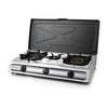 Fo 3510 17144 acero inoxidable gas 2 quemadores inox