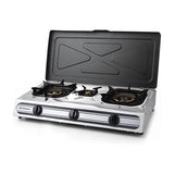 Fo 3510 17144 acero inoxidable gas 2 quemadores inox