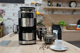 SEVERIN KA 4810 - Cafetera - 10 tazas - acero inoxidable/negro