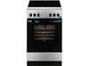 Cocina ZANUSSI ZCV550G1XA (54 L - Eléctrico de Vitrocerámica - Inox) 50x60