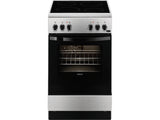 Cocina ZANUSSI ZCV550G1XA (54 L - Eléctrico de Vitrocerámica - Inox) 50x60
