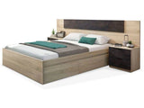 HABITDESIGN Cama doble de óxido con 4 cajones (210 cm x 55 cm x 10,1 cm)